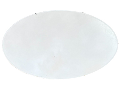 Large Antique Oval Wall Mirror Props, Prop Hire