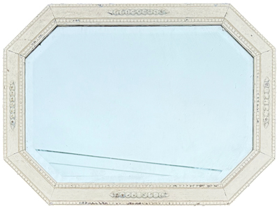 Italian Octagonal Mirror Props, Prop Hire