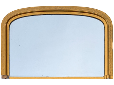 1 Metre Antique Gold Frame Arch Mirror Props, Prop Hire