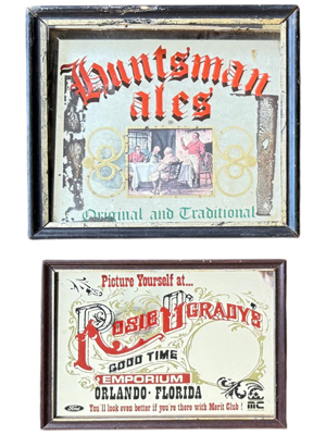 Small Pub Mirrors Props, Prop Hire