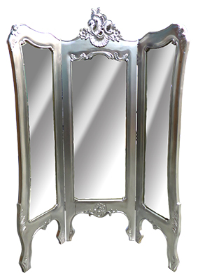 Tri-fold Ornate Mirror Props, Prop Hire