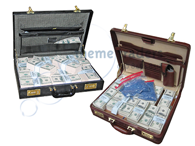 Briefcase of Money Props, Prop Hire