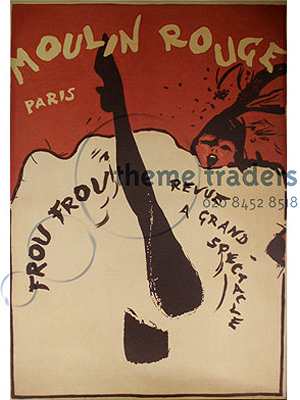Moulin Rouge Posters Props, Prop Hire