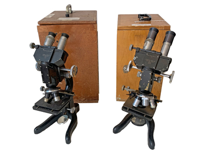 Watson High Power Binocular Microscopes Props, Prop Hire