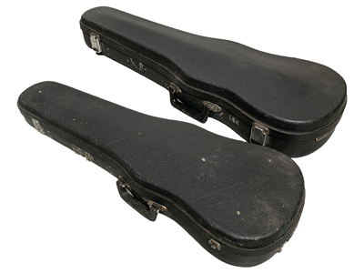 Violin Cases Half and Three Quarter Sizes Props, Prop Hire