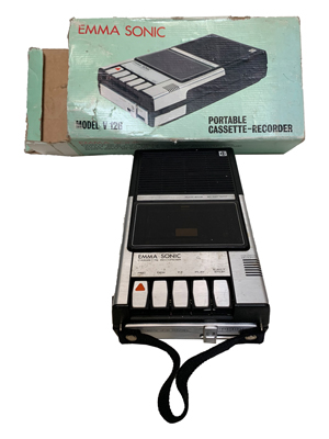 Portable Cassette Recorder Props, Prop Hire