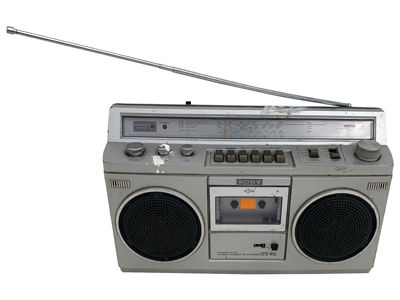 Sony Stereo Portable Cassette Player Props, Prop Hire