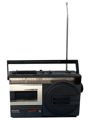 Phillips Freecorder Radio Recorder Props, Prop Hire