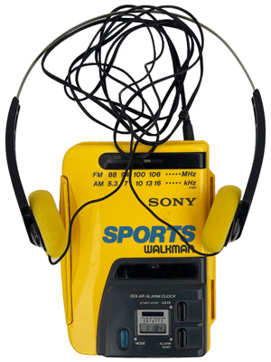Sony Sports Walkman Cassette Player Props, Prop Hire