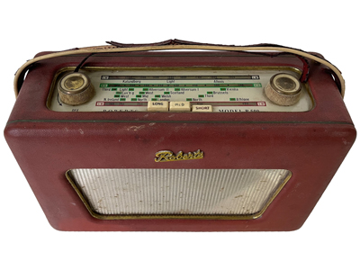 Roberts Vintage Transistor Radio Props, Prop Hire