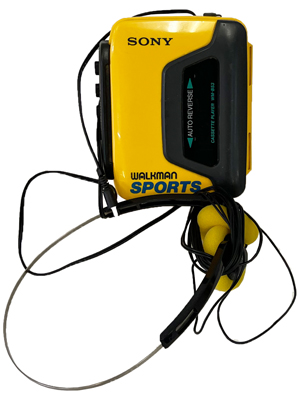 Walkman Auto Reverse Sports Cassette Player Props, Prop Hire