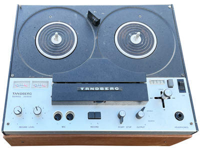 Tandberg Reel To Reel Tape Recorder Props, Prop Hire