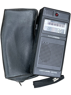 Pocket Reporters Dictaphone Stenorette Cassette Recorder Props, Prop Hire