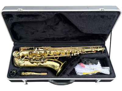 Tenor Saxophone in Case Props, Prop Hire