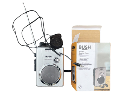 Bush Cassette Radio Player Props, Prop Hire