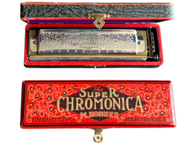 Vintage Chromatic Harmonicas Props, Prop Hire