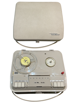 Perfect Reel To Reel Grundig Portable Tape Recorder Props, Prop Hire