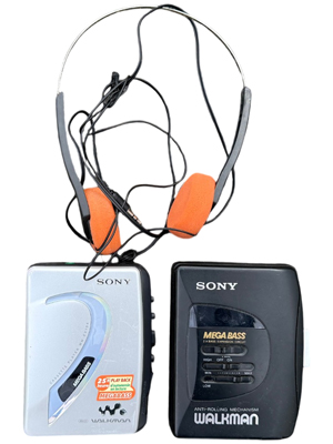 Retro Sony Walkmans Props, Prop Hire