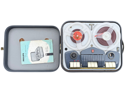Phillips Reel To Reel Taper Recorder Props, Prop Hire