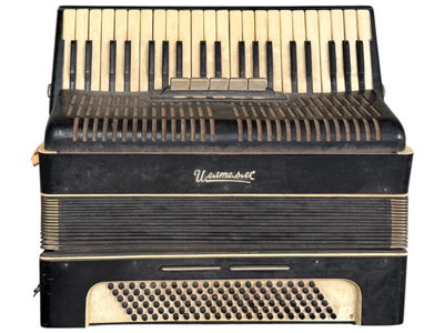 Black Accordion Props, Prop Hire