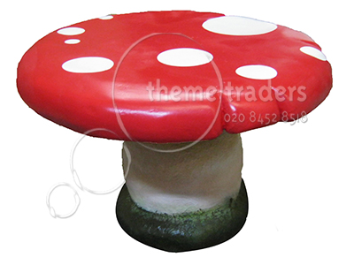 Mushroom Table Props, Prop Hire