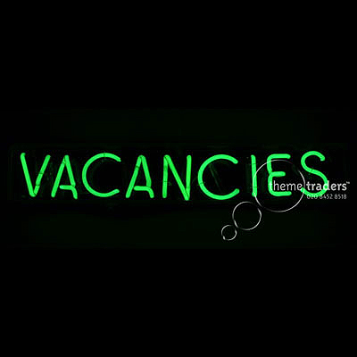 Vacancies Neons Props, Prop Hire