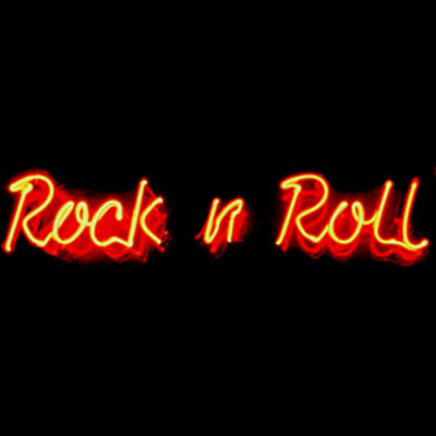 Rock and Roll Neon Props, Prop Hire