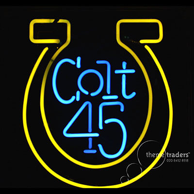 Colt 45 Neons Props, Prop Hire