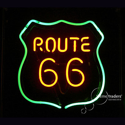 Route 66 Neons Props, Prop Hire