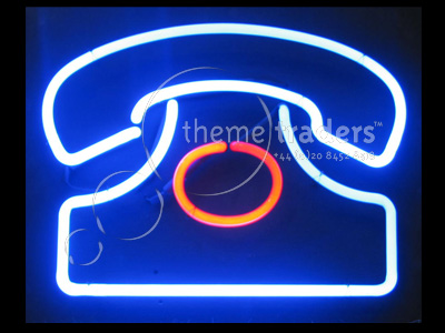 Telephone Neons Props, Prop Hire