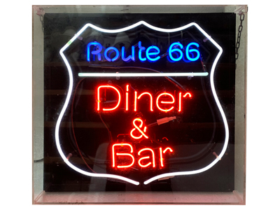 Route 66 Diner and Bar Props, Prop Hire