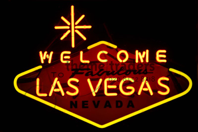 Welcome Las Vegas Neons Props, Prop Hire