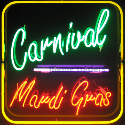 Neons Carnival Mardi Gras Props, Prop Hire