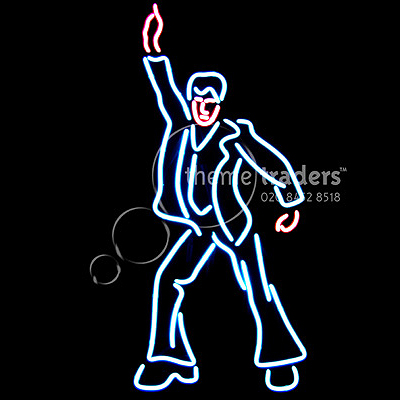 Travolta Neons Props, Prop Hire