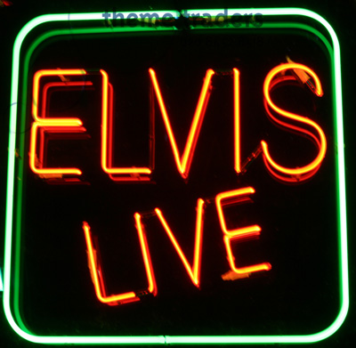 Elvis Live Neons Props, Prop Hire