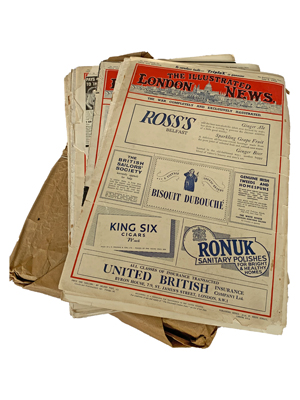 Period Newspapers Props, Prop Hire