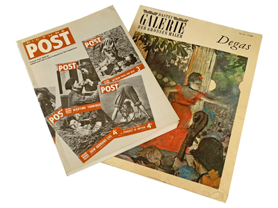 Post War Newspapers Magazines Props, Prop Hire