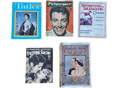 Vintage Magazines Props, Prop Hire