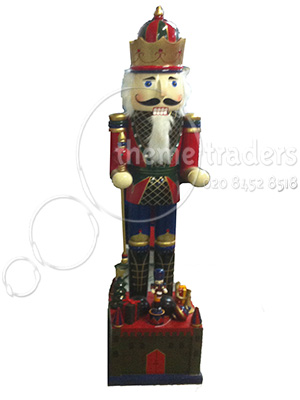 Small Nut Cracker Statues Props, Prop Hire