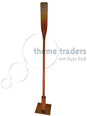 Oar in Base Stanchions Props, Prop Hire