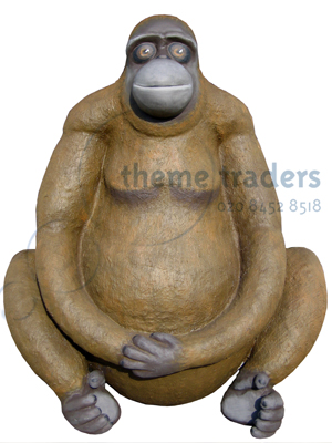 Orangutan Statues Props, Prop Hire