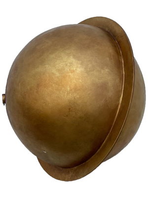 Copper Finish Orb (60cms) Props, Prop Hire