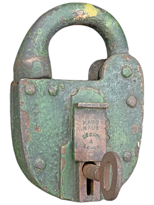 Ancient 12 Centimetre Padlock Props, Prop Hire