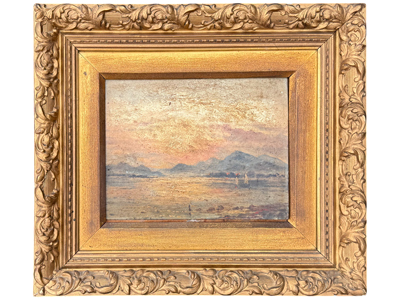 Scottish Loch Oil Painting Props, Prop Hire