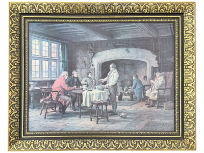 English Pub Tavern Scene Painting Props, Prop Hire