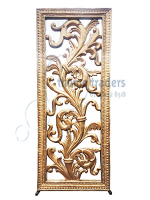 Decorative Panel Gold Props, Prop Hire