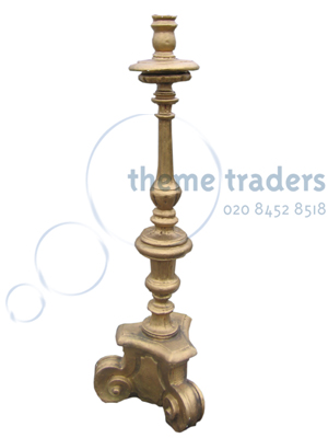 Turned Candelabra Props, Prop Hire