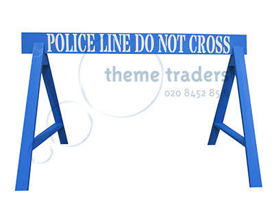 Police Barrier Props, Prop Hire