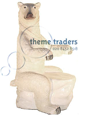 Polar Bears Chairs Props, Prop Hire