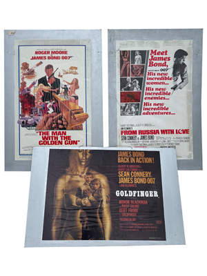 James Bond Film Posters (007) Props, Prop Hire